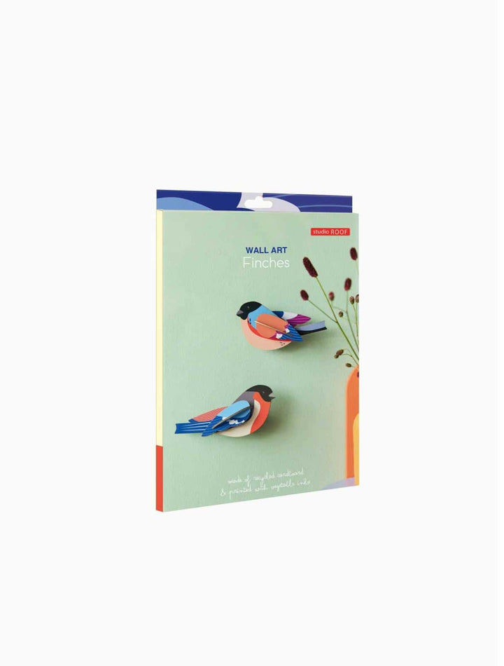 Wall Art Garden Birds (B6) - Finches