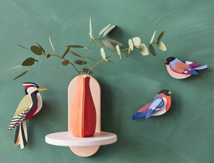 Wall Art Garden Birds (B6) - Finches