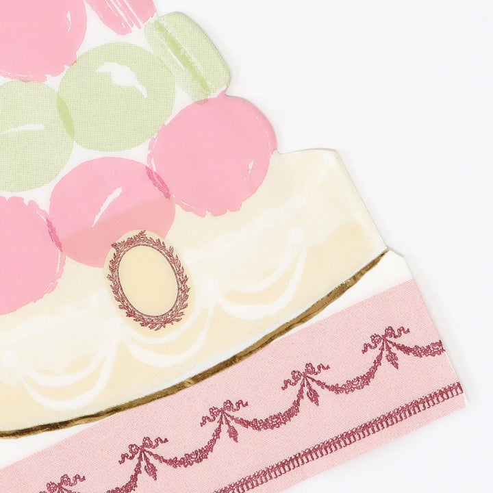 Meri Meri | Laduree Paris Macaron Pyramid Napkins | Shut the Front Door