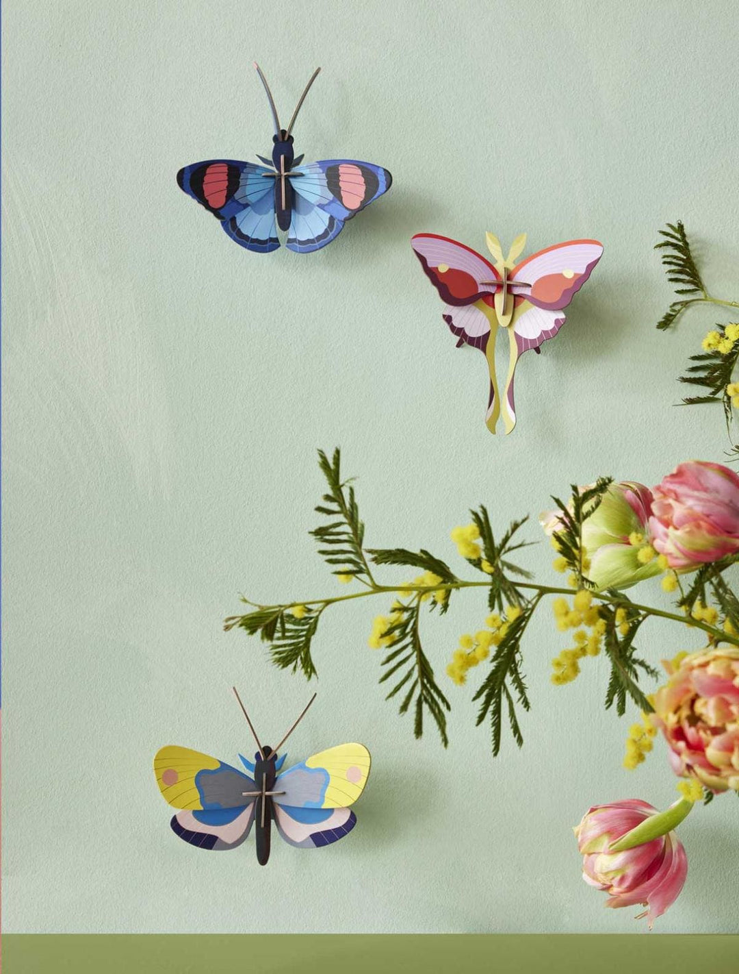 Wall Art Butterflies (B7) - Lilac Comet Butterfly