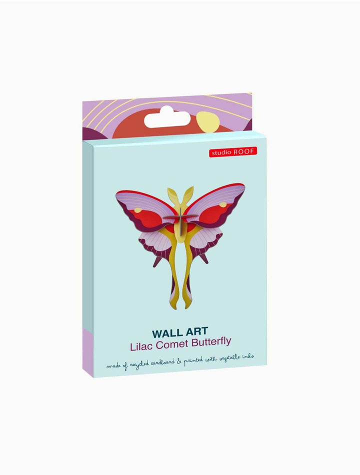 Wall Art Butterflies (B7) - Lilac Comet Butterfly