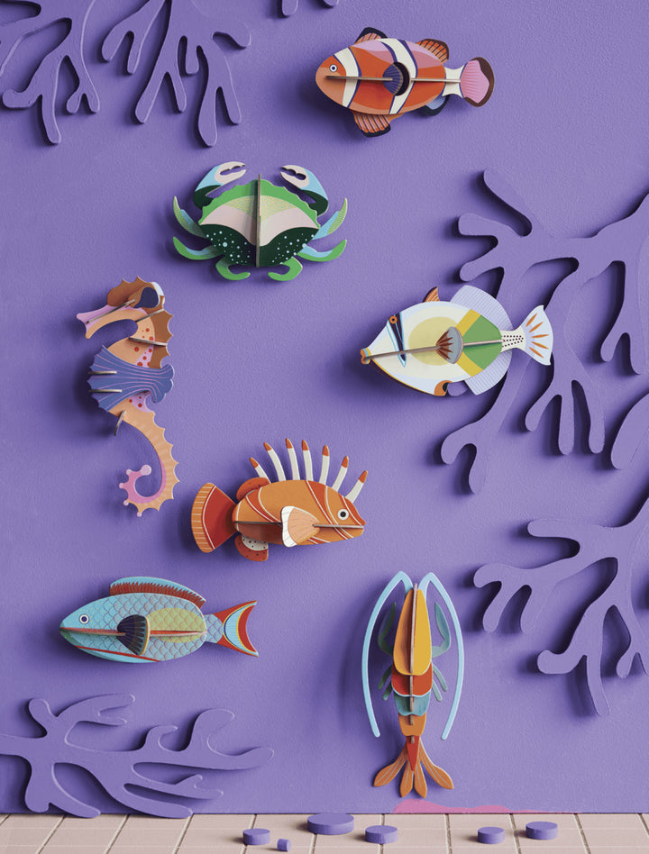 Wall Art Sea Creatures (B7) - Clownfish