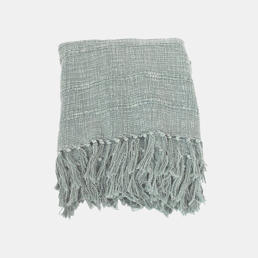 Raine & Humble | Kubu Throw - Sage | Shut the Front Door
