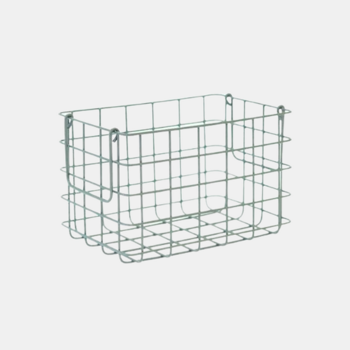 Mustard | Basket Small - Sage | Shut the Front Door