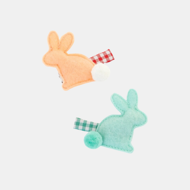 Meri Meri | Felt Bunny Hair Clips | Shut the Front Door