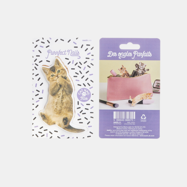 Suck Uk | Purrfect Nails - American Bobtail Nail File | Shut the Front Door