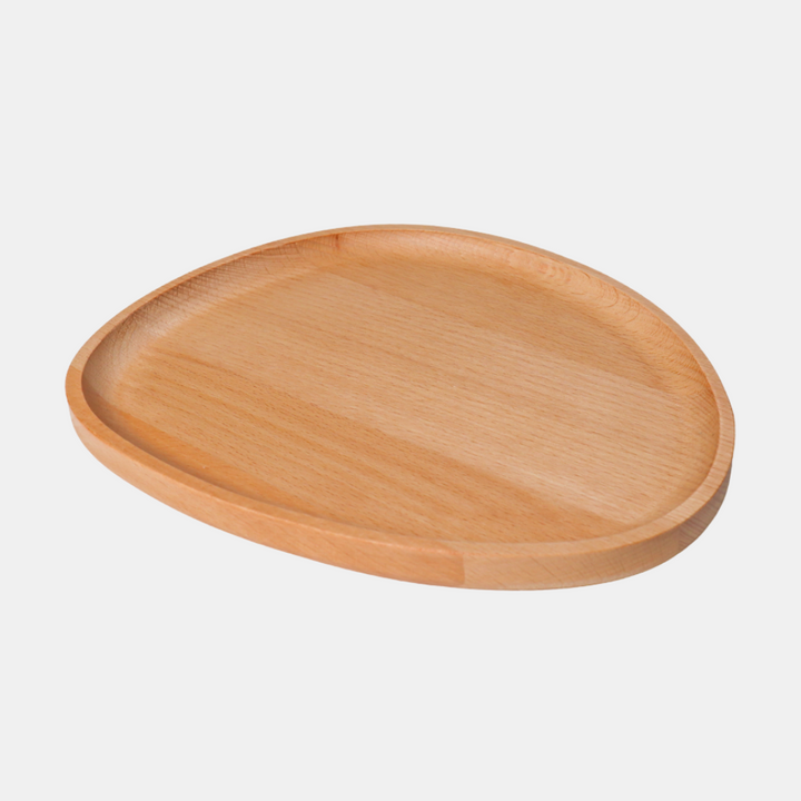 Shut the Front Door | Wooden Plate 26x21cm - Beech | Shut the Front Door
