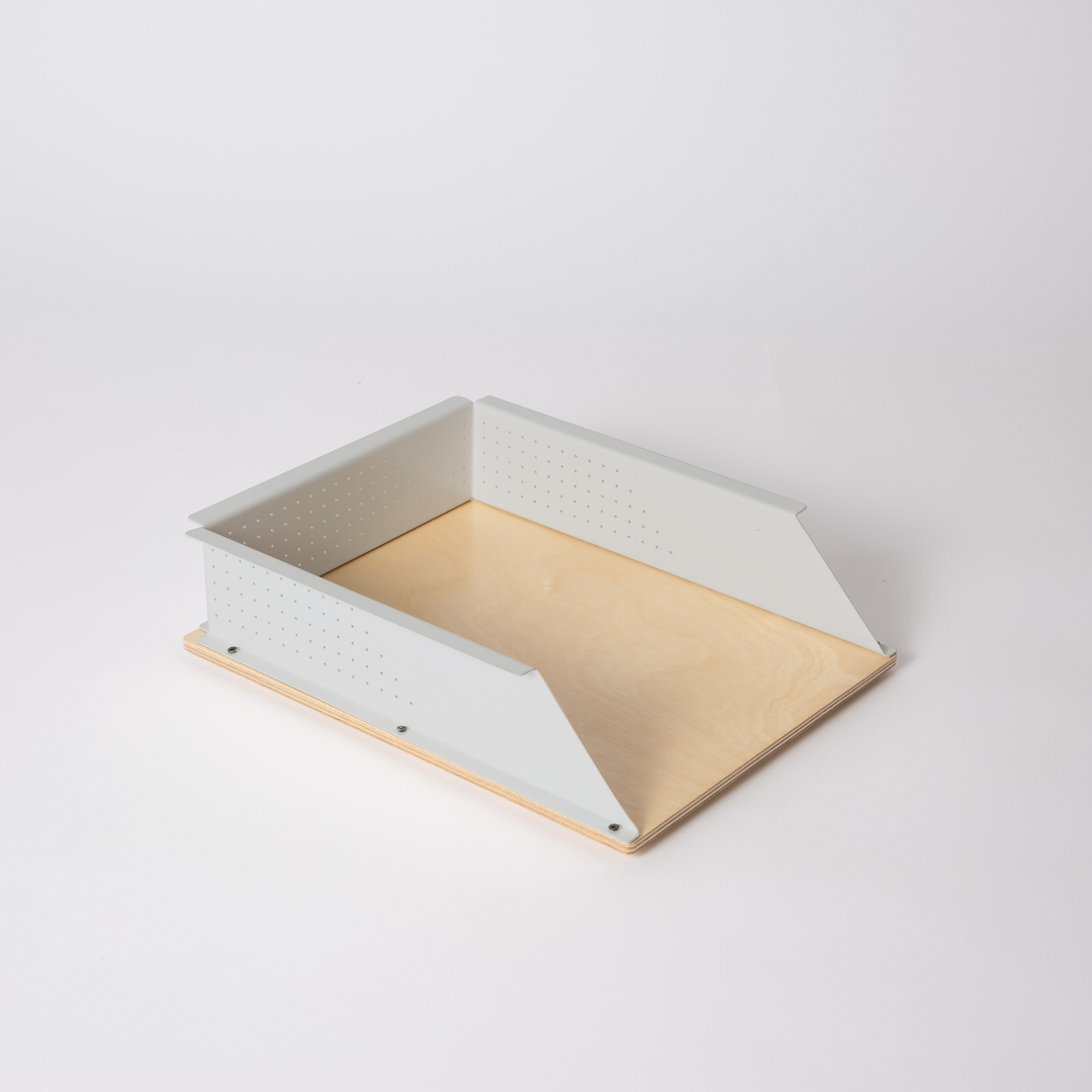 Garcia | Alexa Short A4 Port Tray - Warm Grey | Shut the Front Door