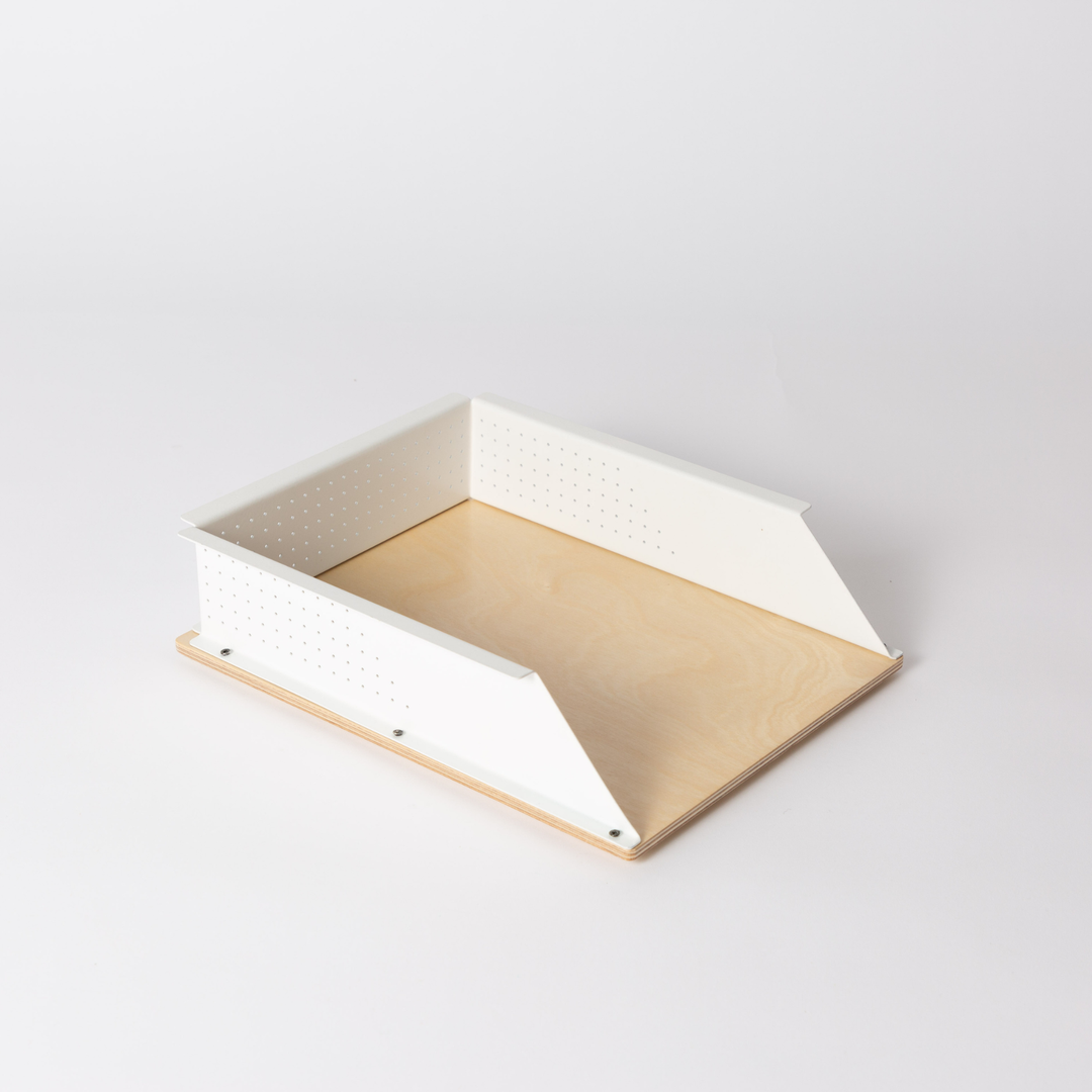 Garcia | Alexa Short A4 Port Tray - White | Shut the Front Door