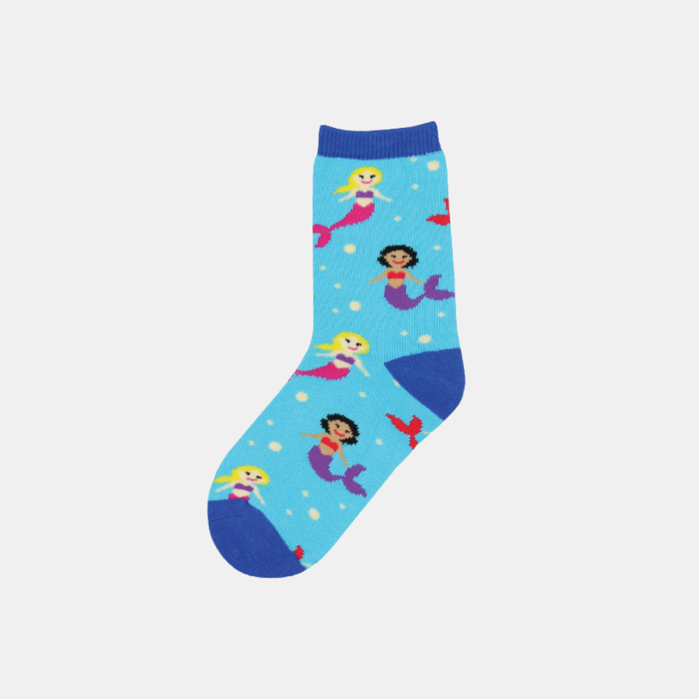 Socksmith | Socks Kids Mermaid - Blue 6-12 Months | Shut the Front Door