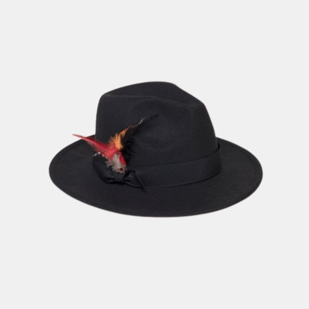 Antler NZ | Charlie Fedora - Black | Shut the Front Door