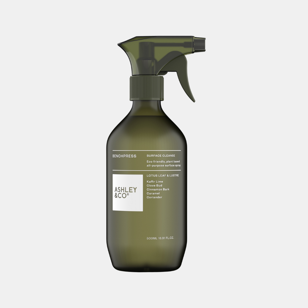 Ashley & Co | A&Co Bench Press Bench Spray | Shut the Front Door