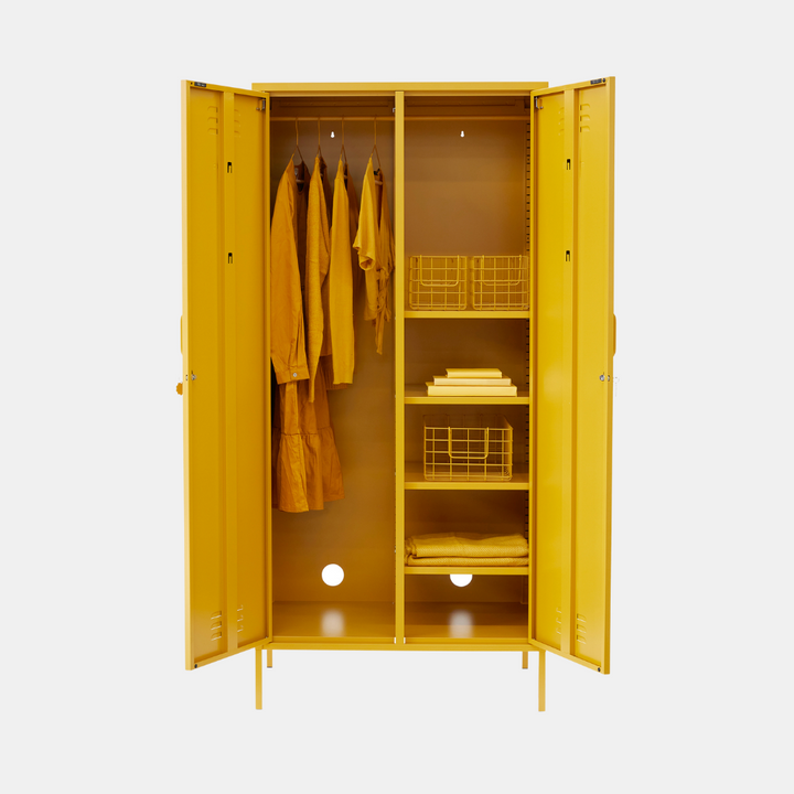 Mustard | Twinny Locker - Mustard | Shut the Front Door