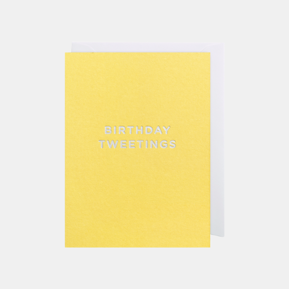 Lagom | Card Birthday Tweetings | Shut the Front Door