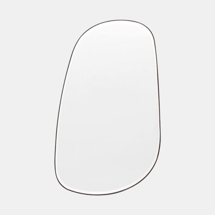 Middle of Nowhere | Pebble Mirror - Black 90x150cm | Shut the Front Door