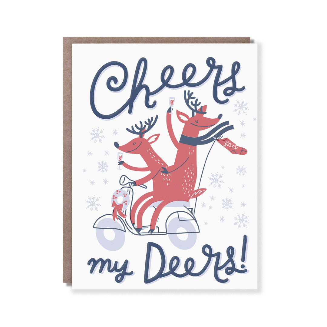Hello Lucky | Hello Lucky Card - Cheers My Deers | Shut the Front Door