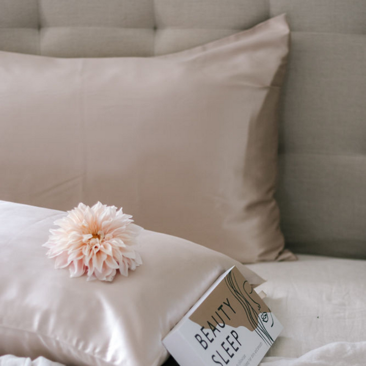 Beauty Sleep | Silk Beauty Pillowcase - Nude | Shut the Front Door