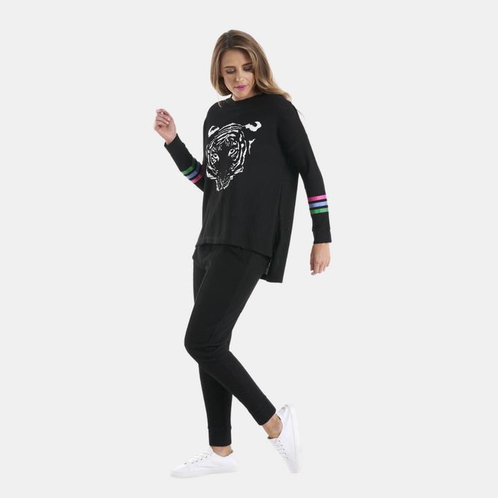 Betty Basics | Kimmy Top - Tiger | Shut the Front Door