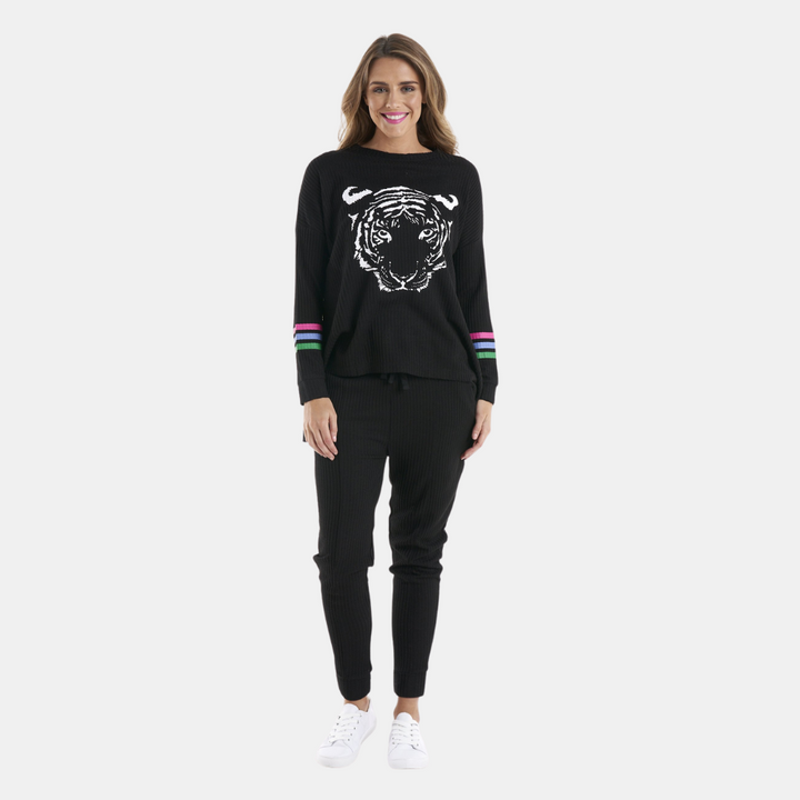 Betty Basics | Kimmy Top - Tiger | Shut the Front Door