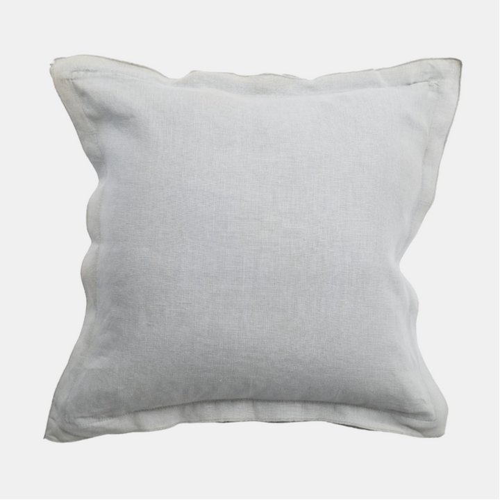 Raine & Humble | Linen Cushion 45cm - Light Grey | Shut the Front Door