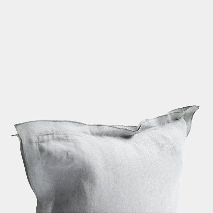Raine & Humble | Linen Cushion 45cm - Light Grey | Shut the Front Door