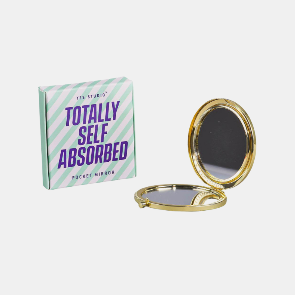 Yes Studio | Compact Mirror - Totally Self Absorbed | Shut the Front Door
