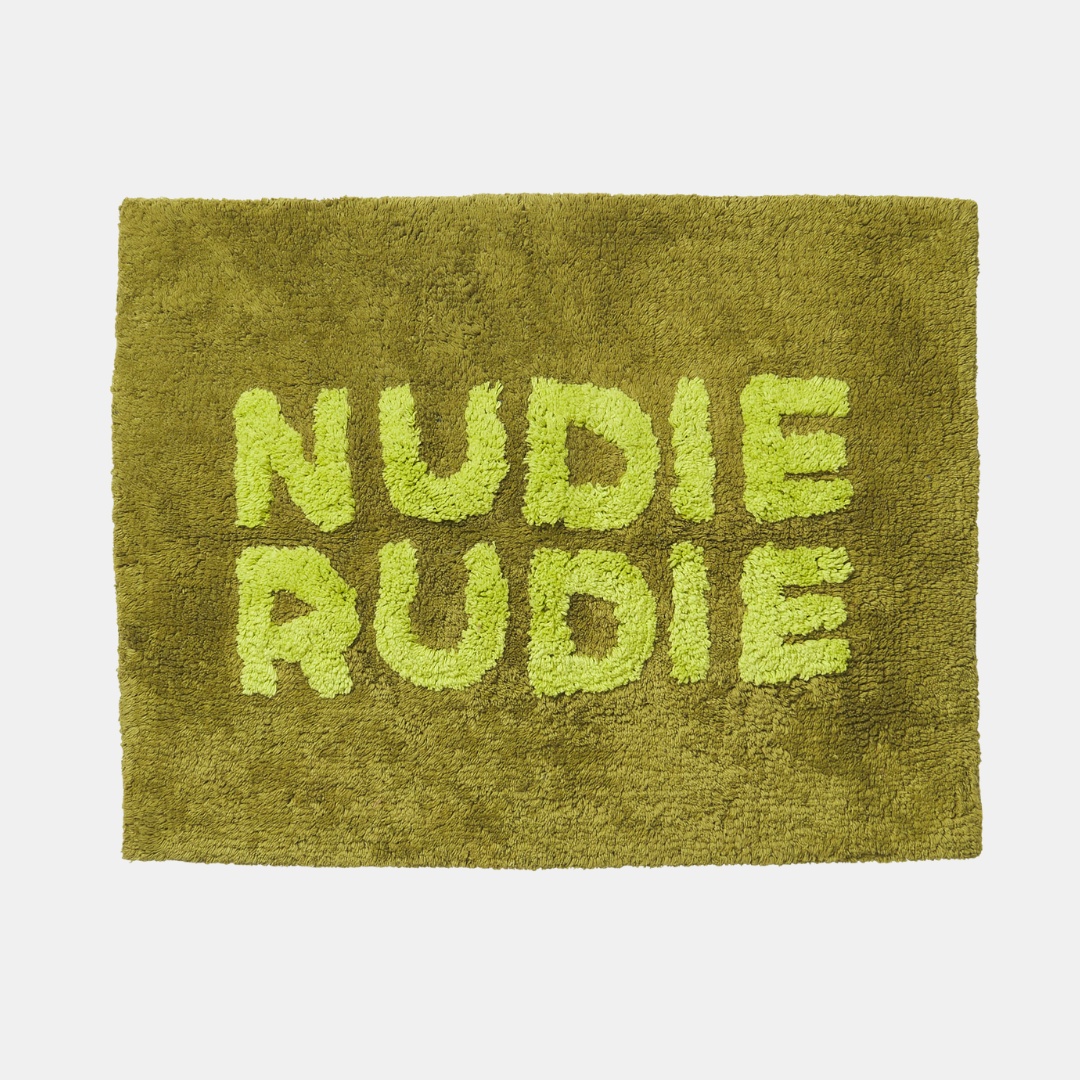 Nudie Rudie Bath Mat Mini Artichoke Shut the Front Door