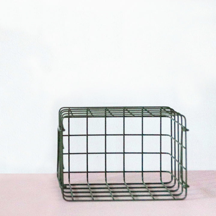 Mustard | Basket Small - Olive | Shut the Front Door