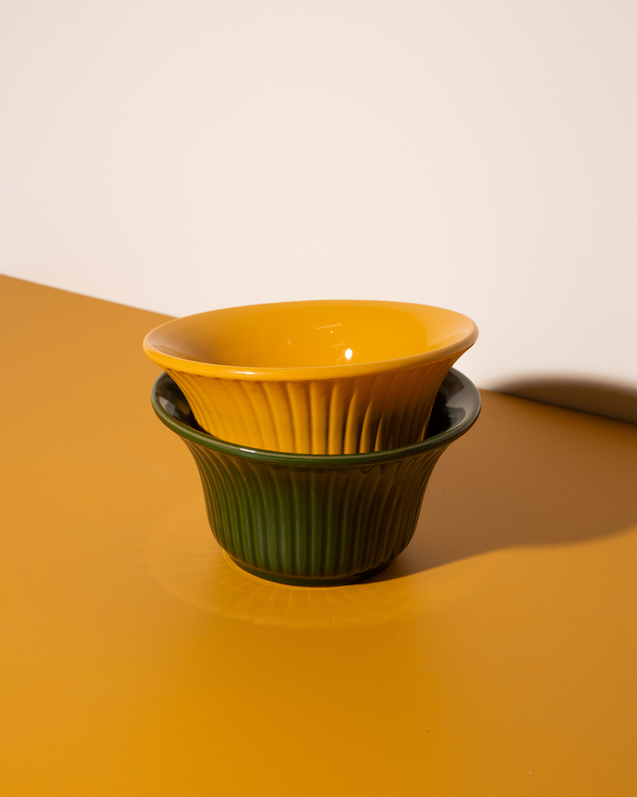 Garcia | Eden Planter Large - Mustard | Shut the Front Door