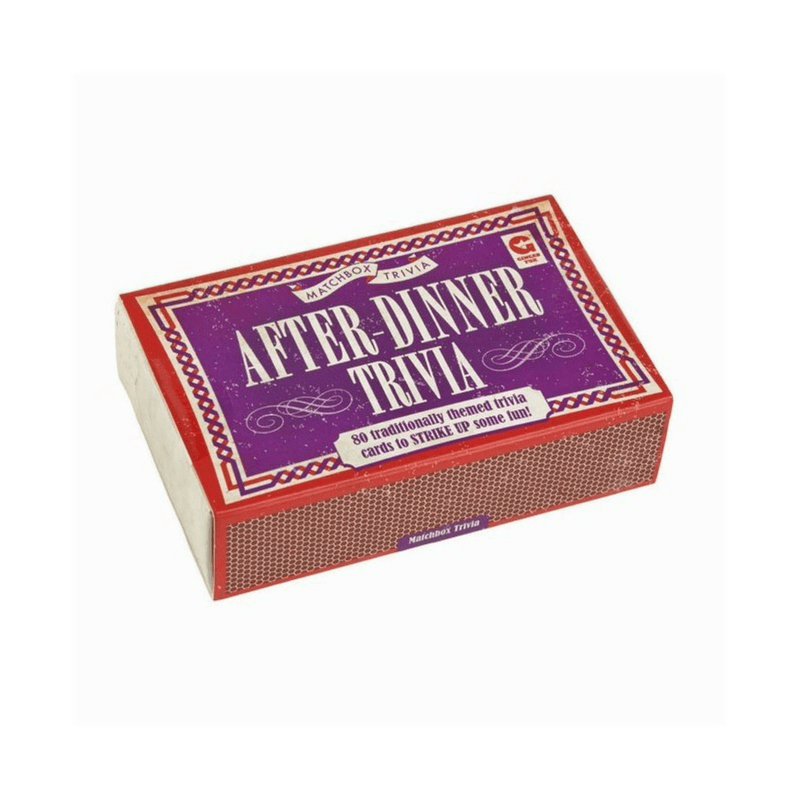 Matchbox Games | Matchbox Trivia After Dinner Quiz | Shut the Front Door