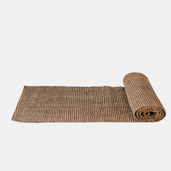 Garcia | Jute Runner Bubble 80x300cm - Natural Brown | Shut the Front Door