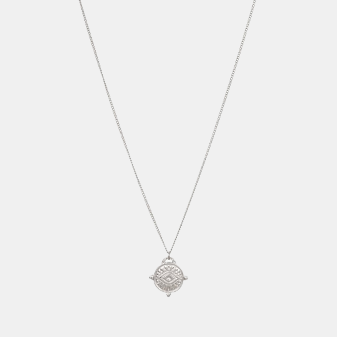 Antler NZ | Evil Eye Necklace - Silver | Shut the Front Door