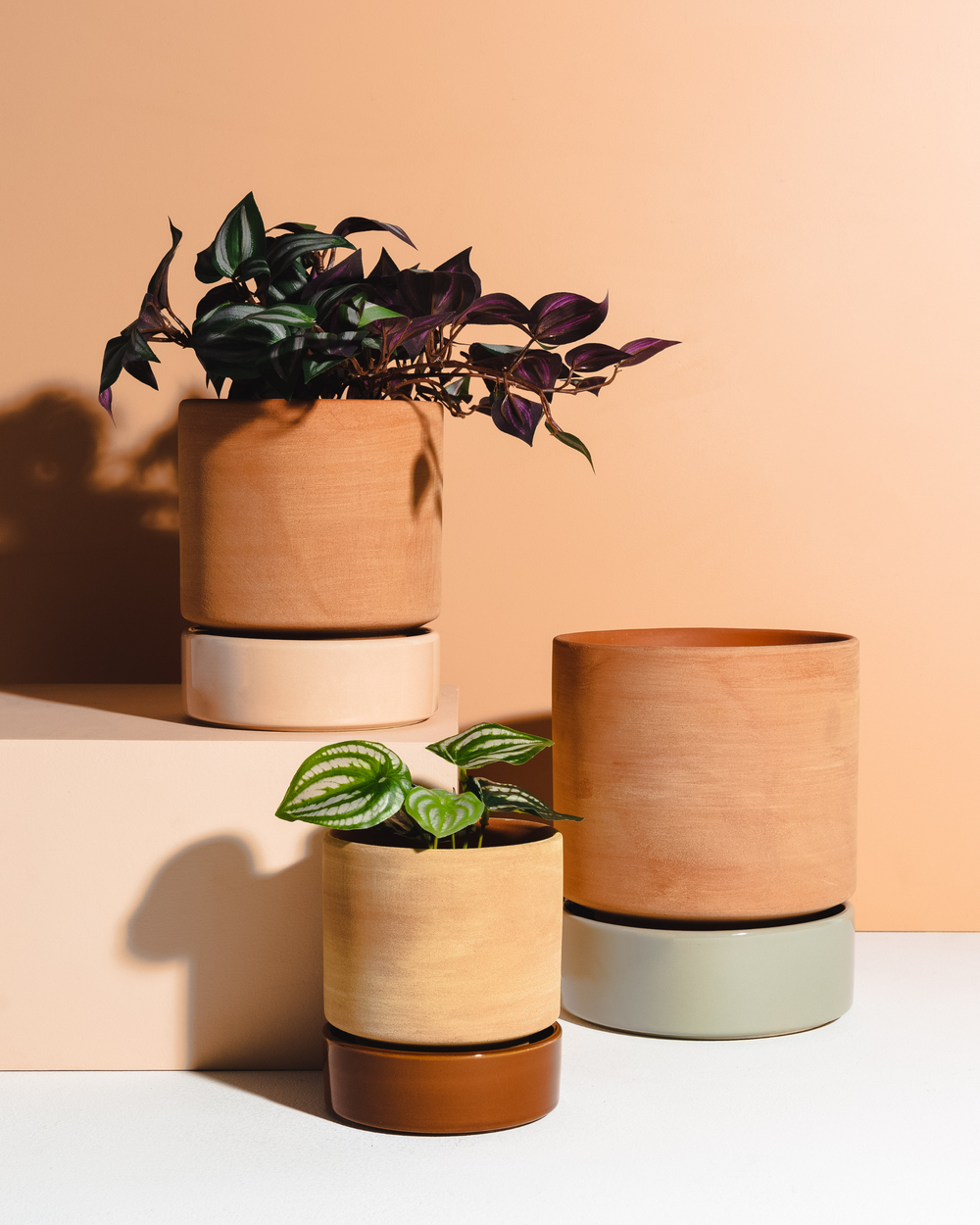 Garcia | Grace Planter Small - Rose Terracotta & Dusty Rose | Shut the Front Door