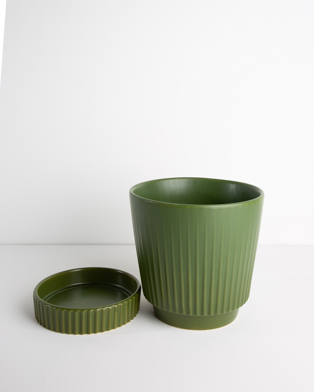Garcia | Indie Planter Large - Olive | Shut the Front Door