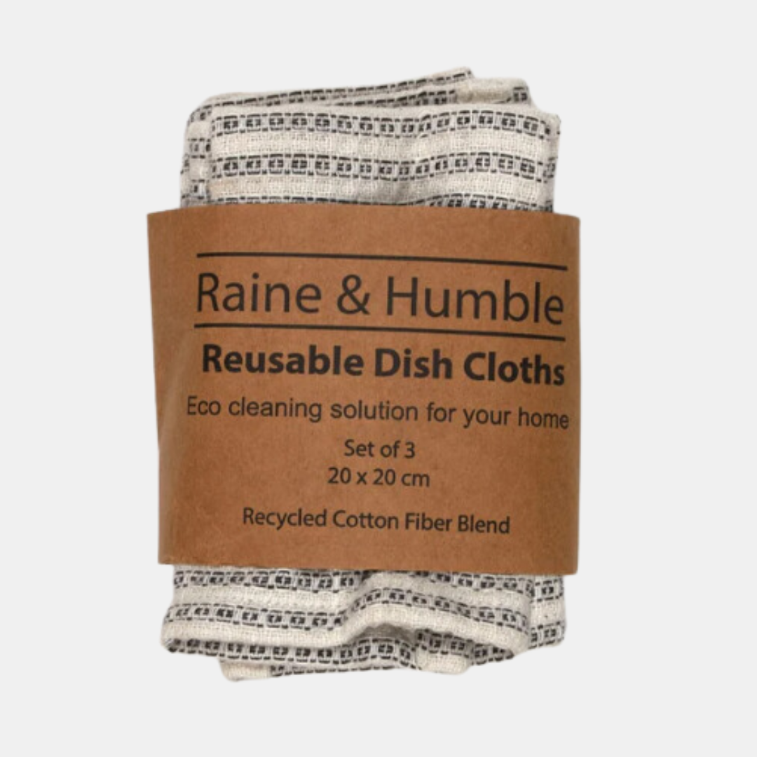 Raine & Humble | Manor Stripe Waffle Dish Cloths - Pack of 3 | Shut the Front Door