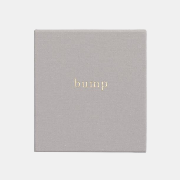 Write to Me Stationery | Bump - My Pregnancy Journal Light Grey | Shut the Front Door