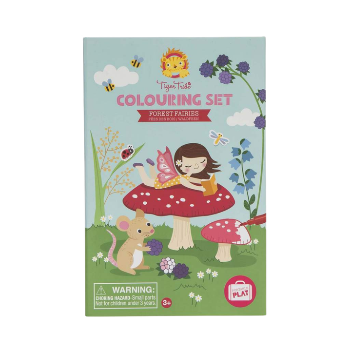 Tiger Tribe | Colouring Set - Forest Fairies | Shut the Front Door