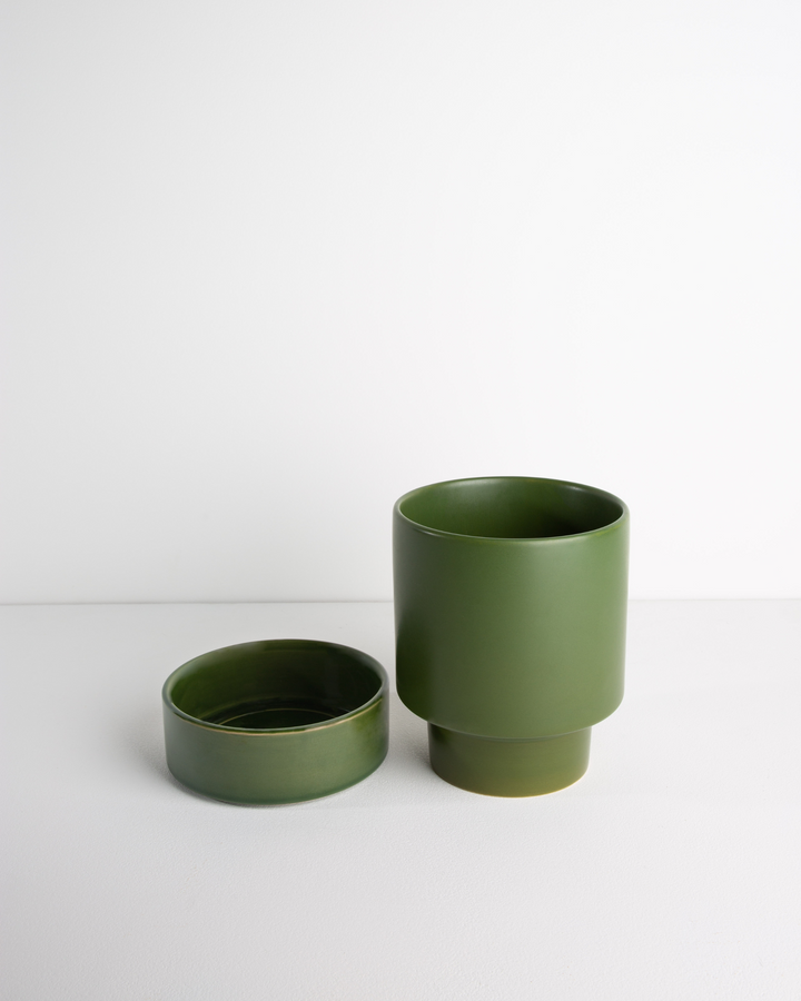 Garcia | Billie Planter Large - Olive | Shut the Front Door