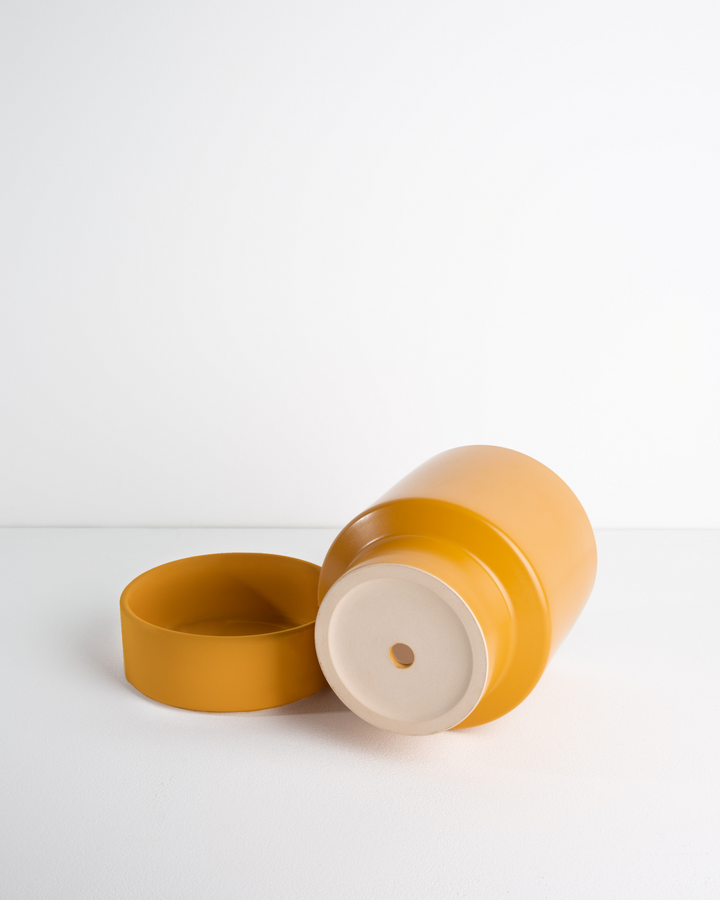 Garcia | Billie Planter Small - Mustard | Shut the Front Door