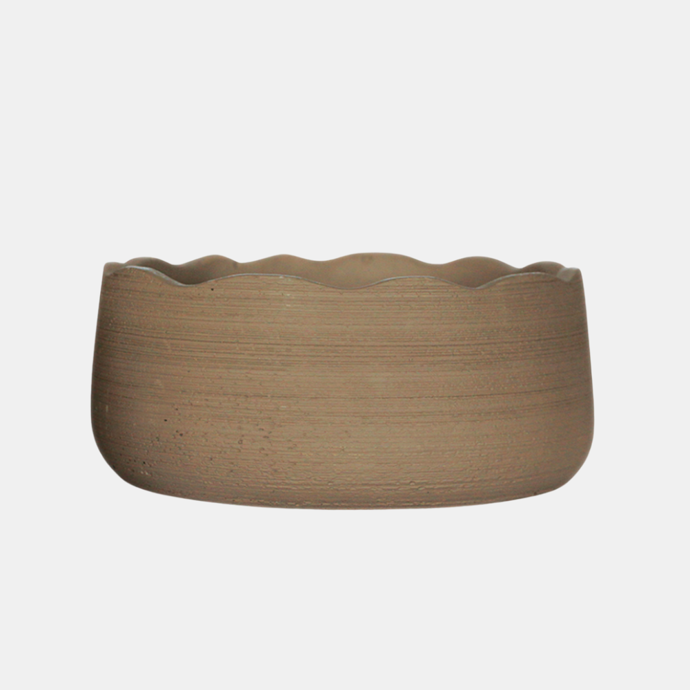 Garcia | Roman Planter Wide/Low - Caramel | Shut the Front Door