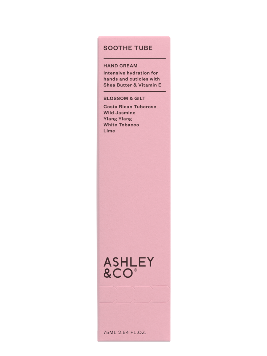 Ashley & Co | Soothe Tube Intensive Hand Hydration - Blossom & Gilt | Shut the Front Door