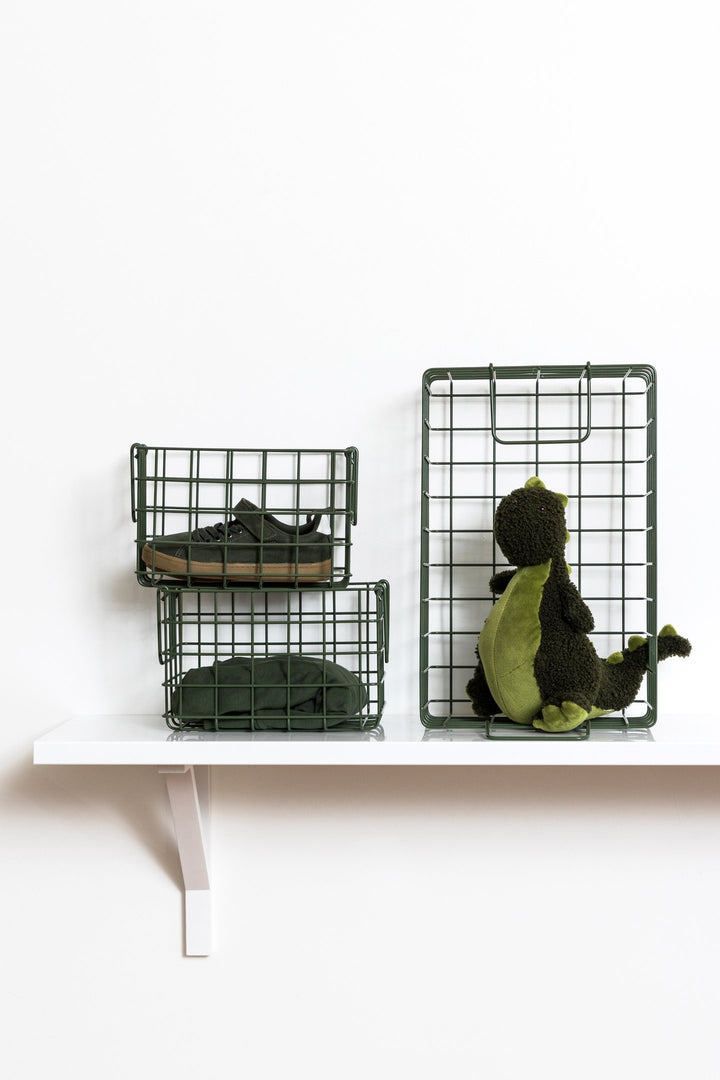 Mustard | Basket Large -  Olive | Shut the Front Door