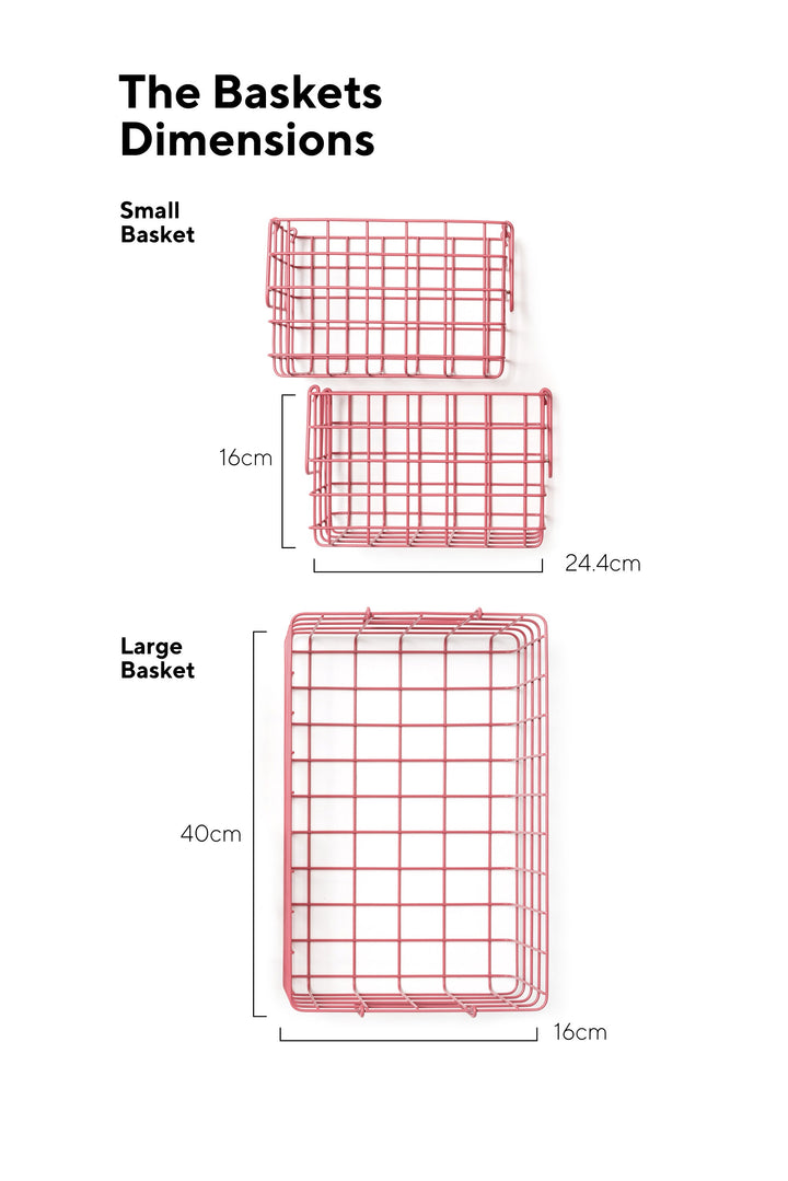 Mustard | Basket Large - Berry | Shut the Front Door