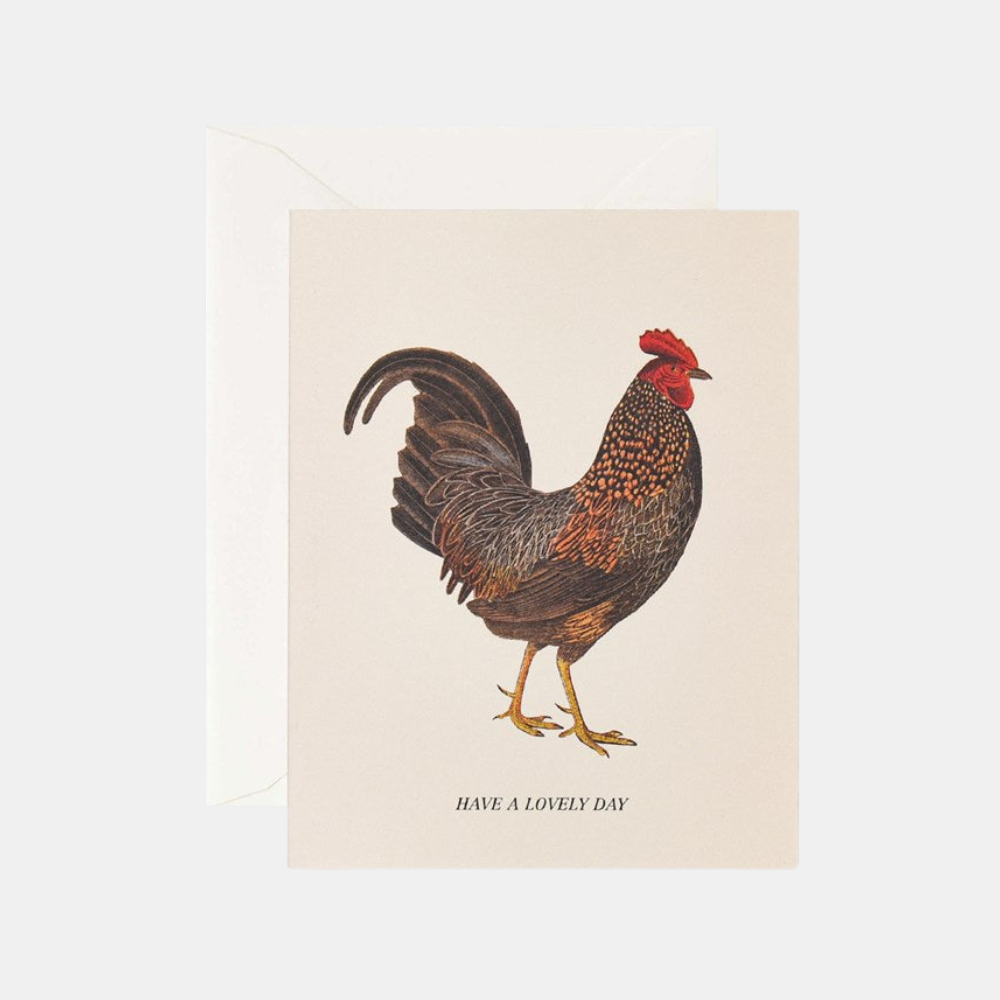 Father Rabbit | Card Rooster Have A Lovely Day | Shut the Front Door