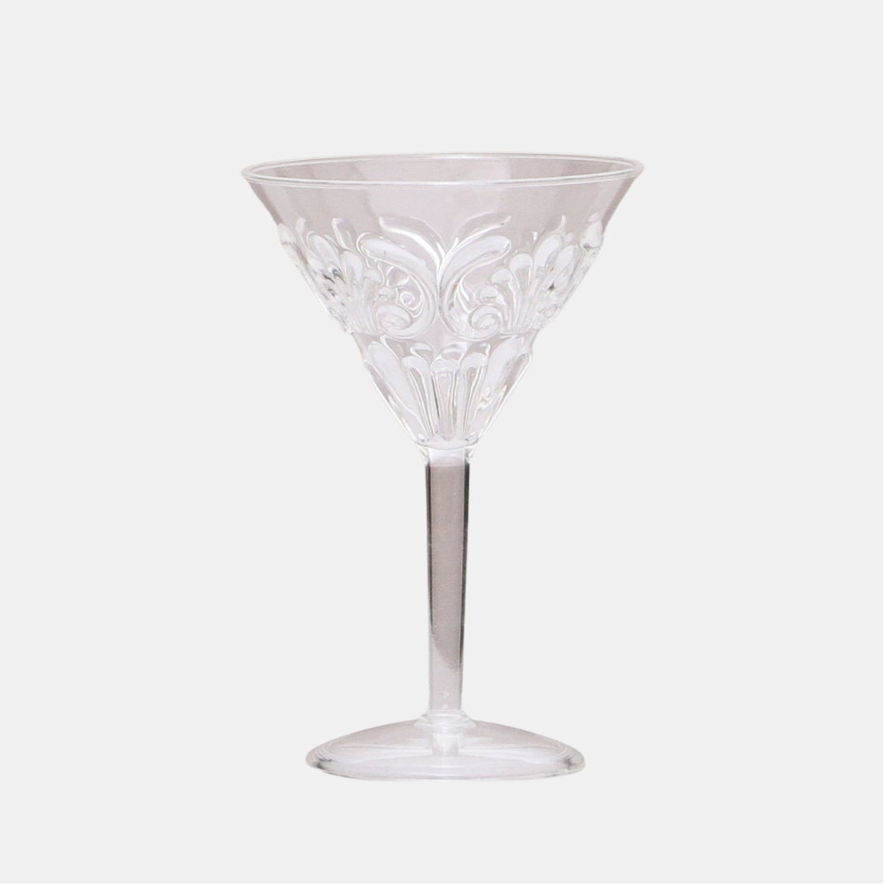 Flemington Acrylic Martini Glass - Clear