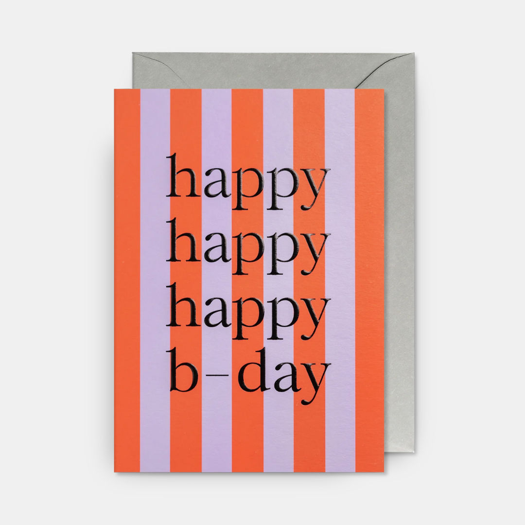 Lagom | Card Happy Happy Happy B-Day | Shut the Front Door