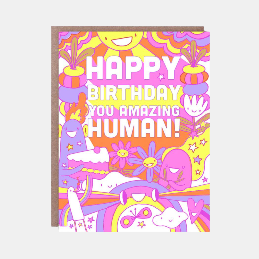 Hello Lucky | Card Amazing Human | Shut the Front Door