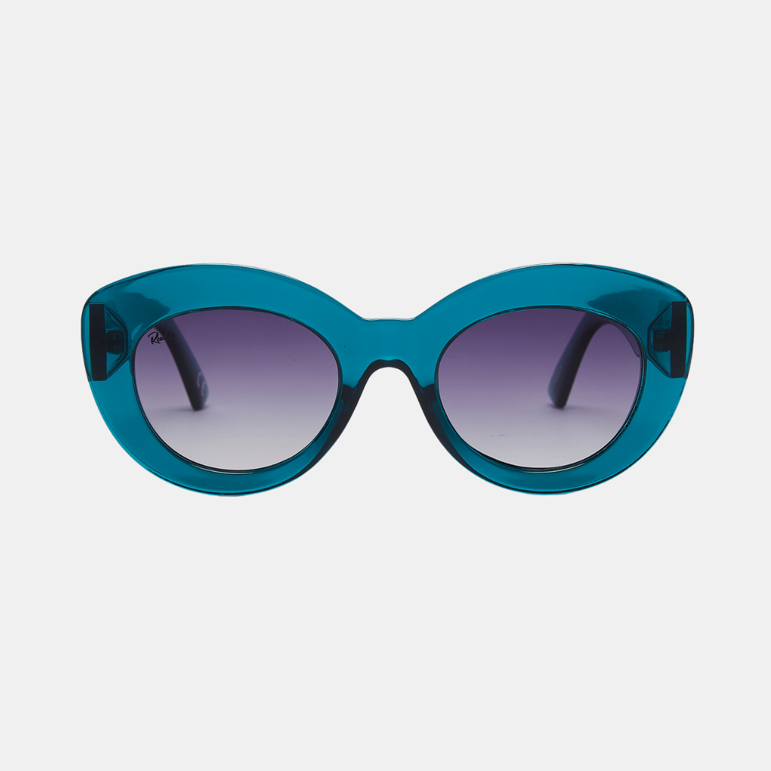 Reality Eyewear | Stella Sunglasses - Teal | Shut the Front Door