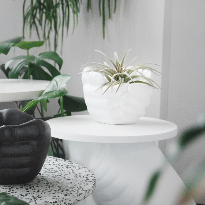 White Moose | Hand Planter - White | Shut the Front Door