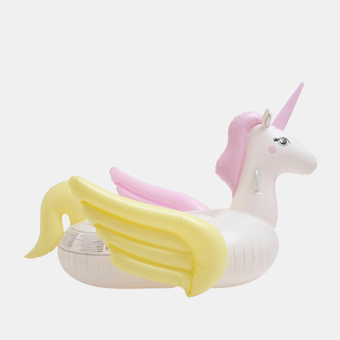 Luxe Ride-On Float Unicorn Pastel